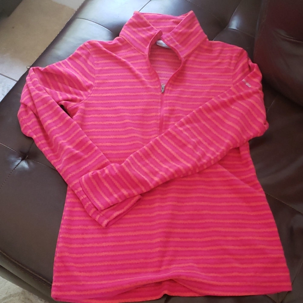 Columbia 3/4 zip up pull over